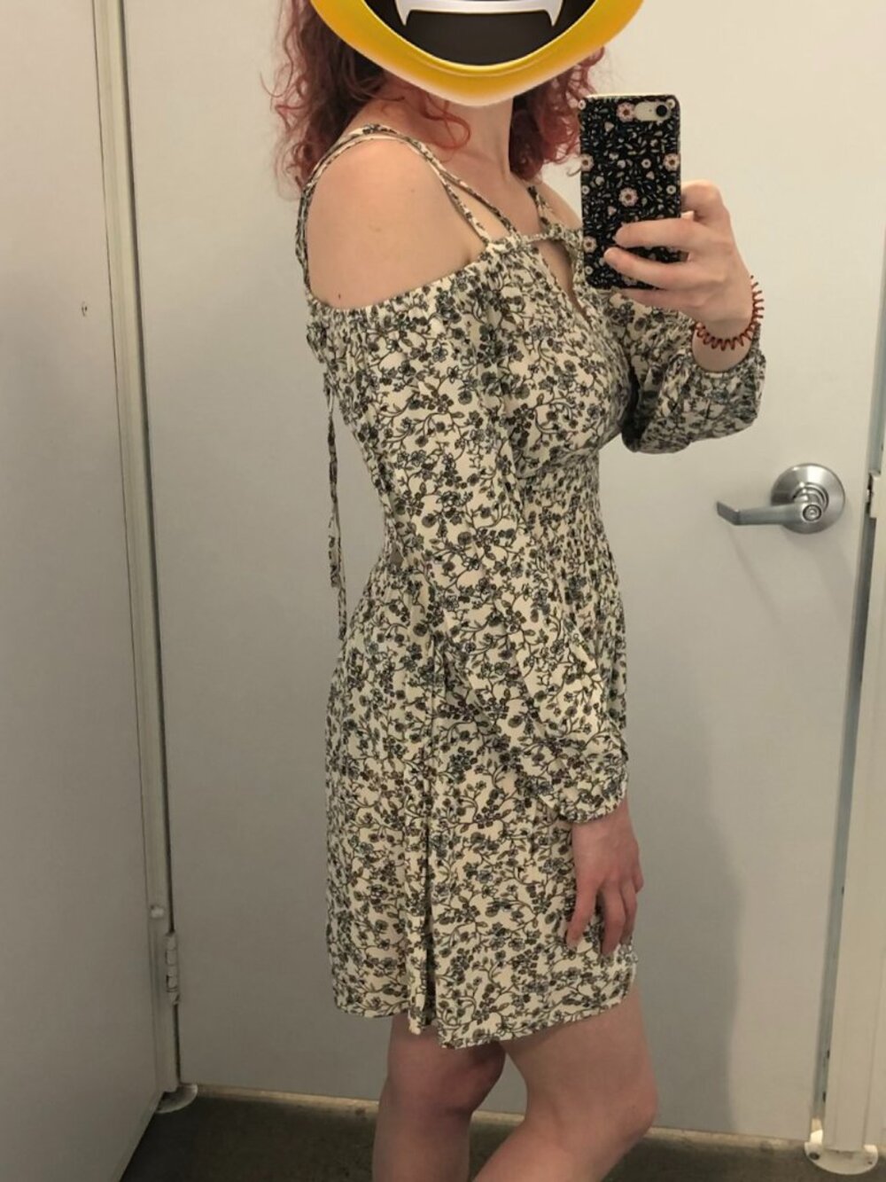 Old Navy cold shoulder mini dress